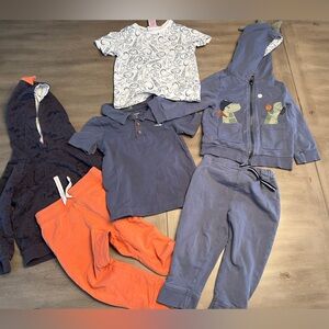 Tommy Bahama boys bundle lot of 2 matching outfit sets 6 pieces 24 months